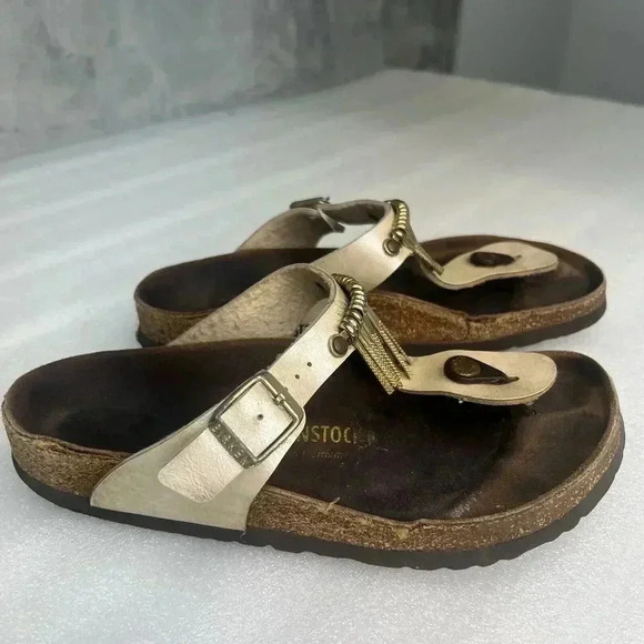 Birkenstock Womens Gizeh Thong Sandal‎ Size US7 M EUR 38 - Picture 1 of 11